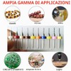 HAXIHA Kit Mini Trapano a Mano 20 pezzi Punte da
