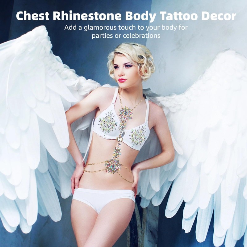 Boho Rhinestone Statement 2 Pieces