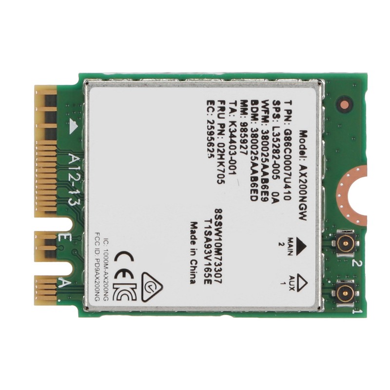 Internet Wi fi 6 AX200 NGFF M.2 Network Server Adapter