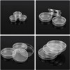 MELGO 5 Pcs Plastic Petri Dish, Sterile Bacterial Culture Dish,