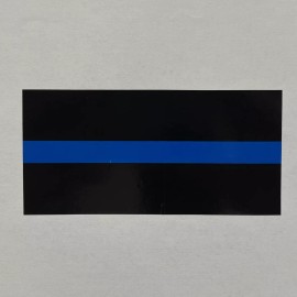 Gill Thin Blue Line Decal - Bumper Sticker or Window Decal