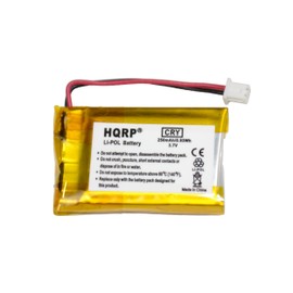 HQRP Battery Works with VXI Blue Parrott 052030, 502030 BlueParrott B250-XT, B250-XT+ Wireless Bluetooth Headset, Roadwarrior, Blue-Parrot PL602030