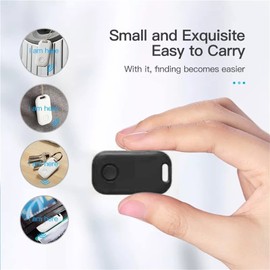 Smart Bluetooth Item Finder, Find Your Keys, Positioning Function, Two-Way Alarm, Energy Saving for iOS, Android, Tracker Locator for Luggage