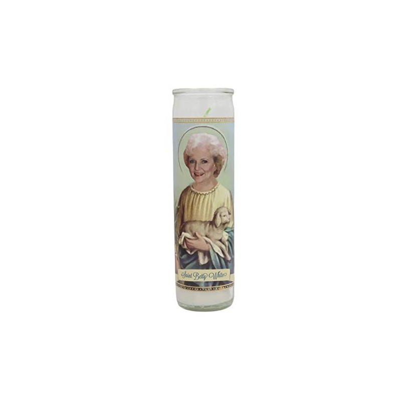 Betty White Devotional Prayer Saint Candle