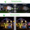 CLY Solar 6 in 1 RGB Spotlights Outdoor Garden, 10