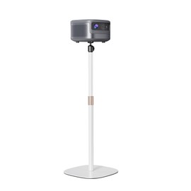 Hocoder Projector Stand Floor Projector Mount Stand 1/4 Screw with Heavy Base, Adjustable Height 33"-50",Arbitrary Angle adjustment, for Living Room, Courtyard, Bedroom