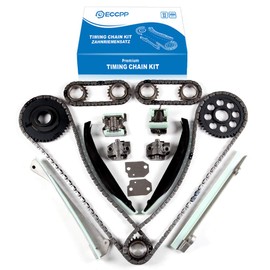 ECCPP Timing Chain Kit fits for 2001-2004 Lincoln Navigator 5.4L TK6054D 9-0391SC 198-041 TK4115 TK6054D 9-0391SC 3-391SA