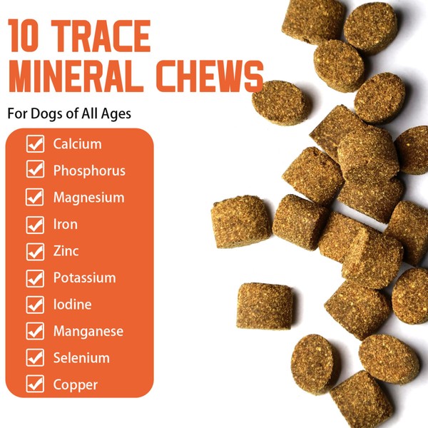 Schupethauer SCHUPETHAUER Dog Trace Mineral Chews C Supports Growth, Nutrient