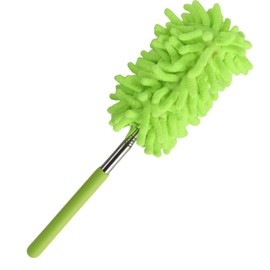 Car Duster Exterior - Car Cleaning Brush Exterior Interior Duster,Scratch Proof Cleaning Supplies with Extendable Handle, Auto Mop for Motorcycle, Truck, RV, Home Use