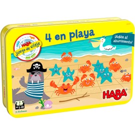 HABA 306045-4 Travel Game in a Tin for Over 5 Years