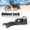 Motorcycle Helmet Lock Black 2 Keys Anti Theft Helmet Lock