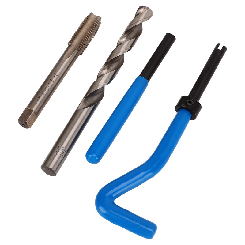 Thread Repair Coil Inserts Kit High Speed Steel Universal Auto