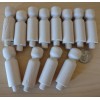 2-1/4" Unfinished Wooden Toy Doll People w/ Peg Tenon 12pc