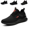 Hanani Hanani Steel Toe Caps Trainers Lightweight Boots Womens Mens