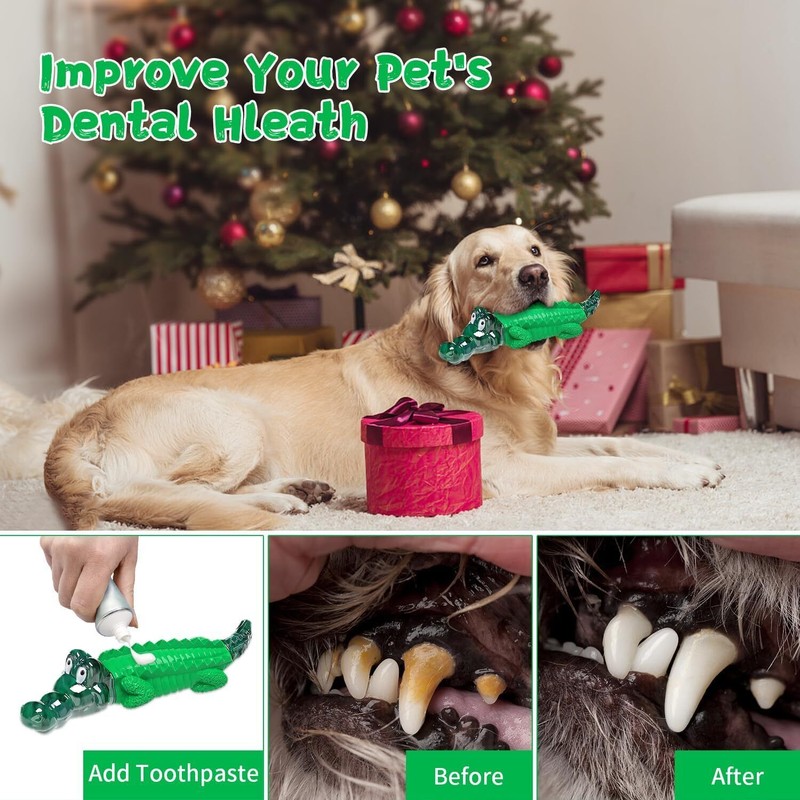 Fuufome Dog Chew Toy for Aggressive Chewers - Indestructible Toy