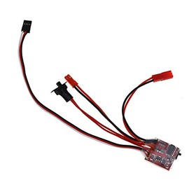 SING F LTD Miniature Brushed Electronic Speed Controller 30A Synthetic ESC Compatible with DIY Mini RC Car