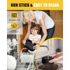 4-Pack Collapsible Air Fryer Silicone Liners for Ninja Foodi Dual