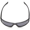 Coyote Eyewear P-37 Sportsman's Polarized Sunglasses, Black Frame, Gray Lens