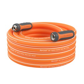 Fevone Garden Hose 35 ft., Lightweight Hybrid Water Hose, Flexible and Durable, Leak-Free Connections