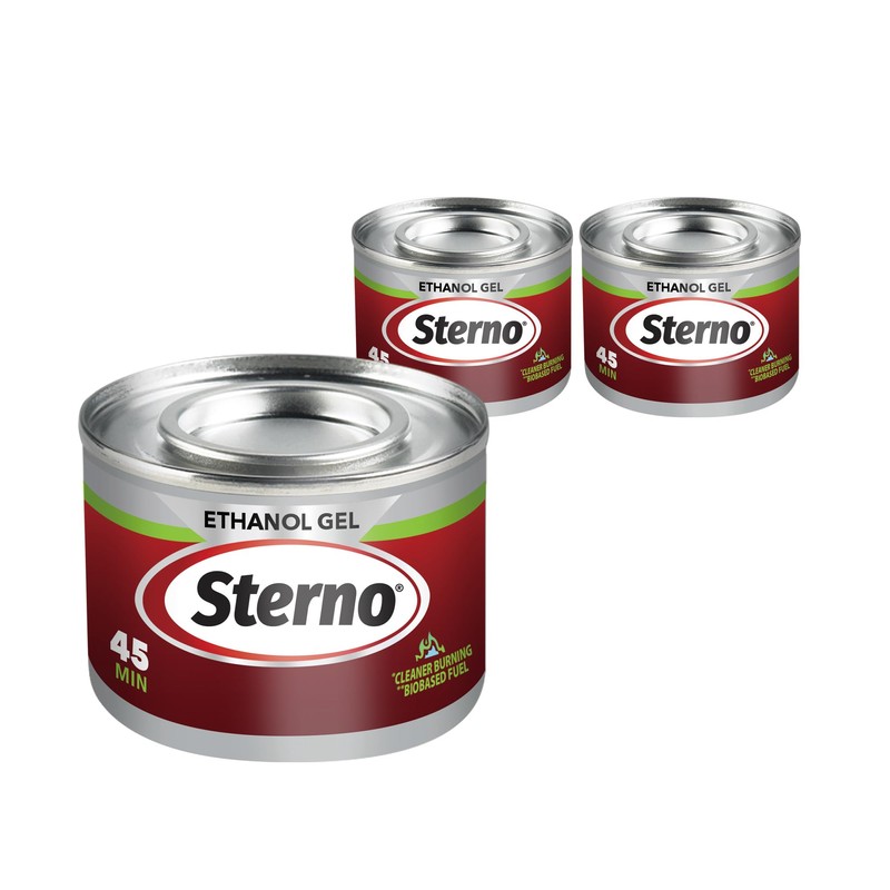 Sterno Canned Heat Ethanol Fuel Can - Ethanol Gel Cans