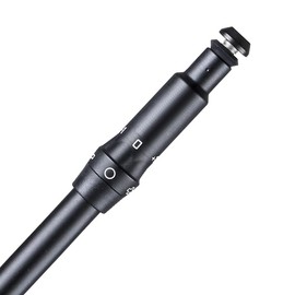 Grafalloy Raven Graphite Golf Shaft for Right Handed Ping Driver w/ Adapter & Grip - Ladies/Senior/Regular/Stiff Flex & Midsize Grip