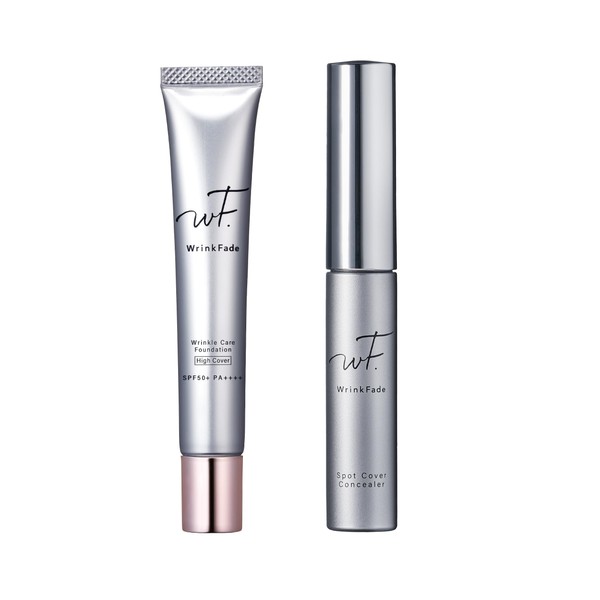 WrinkFade Link Fade with Concealer | Medicated High Cover Foundation,