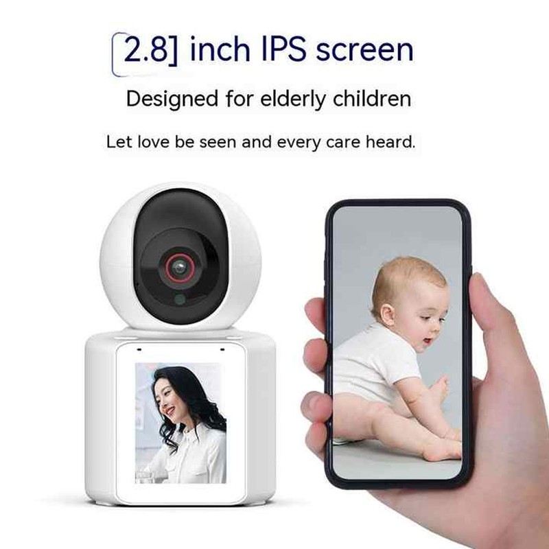 Video Calling Camera 2.8 Inch Screen HD 1080P 2.4G WiFi