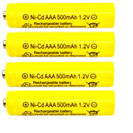 RELIGHTABLE 12-PCS 400mAh AAA NiCd 1.2v Rechargeable Batteries RELIGHTABLE Ni-Cd Solar U12