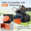 4 Pack (4 Spool Cap+4 Spring) Trimmer Line Cap and