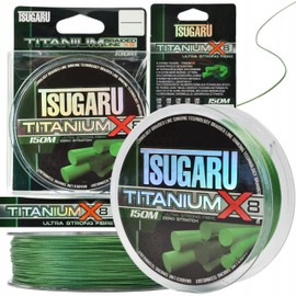 Braided Fishing Line 150 m Titanium X8 0.24 mm 41.3 kg