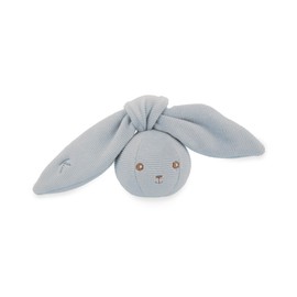 KALOO - Lapinoo - Rabbit Rattle Ball - 6 cm - Blue - Velour Baby Ball - Very Soft Material - From Birth, K218024
