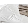 Crown Collection Pinch Plated/Pintuck Pillow Shams Set of 2pcs -