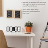 3D LED Digital Desktop Clock Dimmable Snooze Time Memory 12