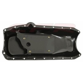 1958-79 Compatible/Replacement for Chevy Small Block IMCA Circle Track Race Oil Pan - Black