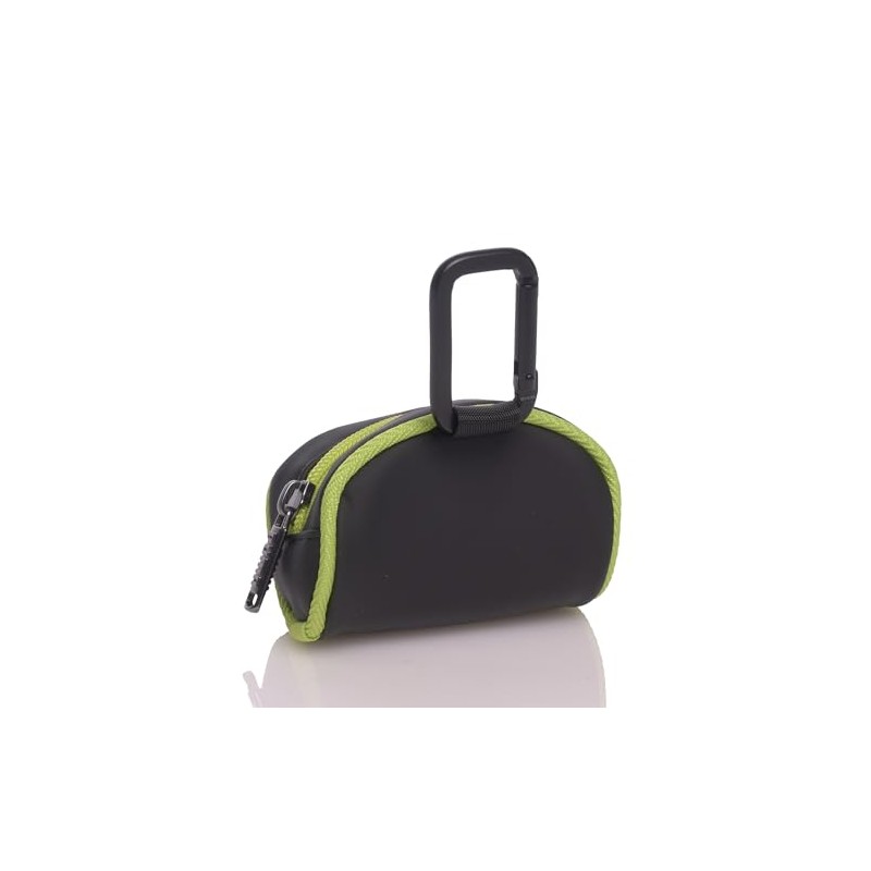 PUMA Golf Ball Case, Golf Basic Ball Case, Puma Black/Lime