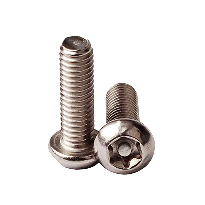 ZXFOOG License Plate Screws Anti Theft- 8 PC Button Head