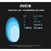 Mitre Grid Rugby Ball Size 5 Extra Strong Lining, Full