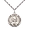 Medium Women's Sterling Silver Saint John Baptist de la Salle