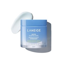 Máscara para dormir de agua: mascarilla facial hidratante coreana durante la noche con mezcla de ácido hialurónico y niacinamida, para hidratación profunda, piel brillante y soporte de barrera