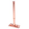Men Manual Razor Zinc Alloy NonSlip CloseFitting DoubleSided Blade Shaving