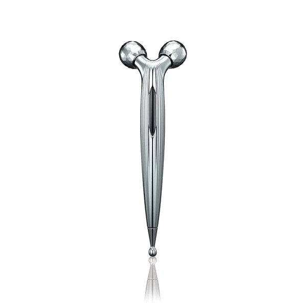 ReFa S CARAT RAY -Deluxe Eye, Lip & Forehead Roller | Push-Point Tip and Petite Sized Facial Roller
