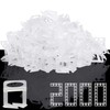 DGSL Tile Leveling System, 2000-Piece 1/16" Tile Spacers Clips Tile