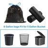 80 PCS Portable Toilet Bags with Drawstring, Biodegradable Porta Potty