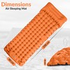 PEAK COMFORT Self-Inflating Sleeping Mat for Camping - Thick Waterproof