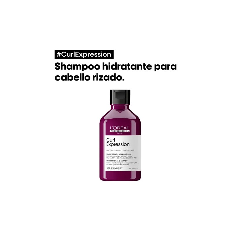 Shampoo Hidratante Para Cabello Rizado Curl Expression 300ml LOral Professionnel