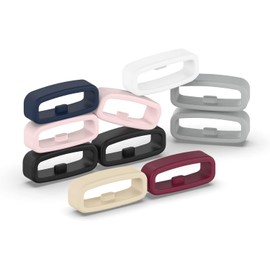 Replacement Fastener Ring for Garmin Vivoactive 5, Vivoactive 3, ForeAthlete 55, Venu SQ2, Venu SQ, Venu 2 Plus, Approach S40, D2 Air X10, VivoMove Style Bands, Silica Replacement Fastener Ring for