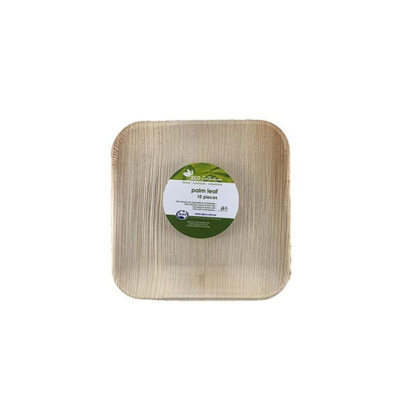 CATERING COLLECTION Palm Leaf Square Plate 8" P10 x 10