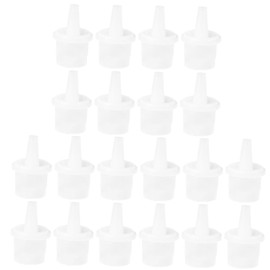 TOVINANNA 20pcs Grafted Mascara Replacement Nozzle Eyelash Extension Tool Bottle Spout for Safe Use