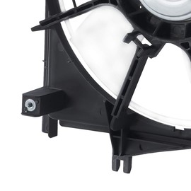 MI3115149 OE Style Radiator Cooling Fan Shroud Assembly Compatible with Mitsubishi Mirage G4 14-19