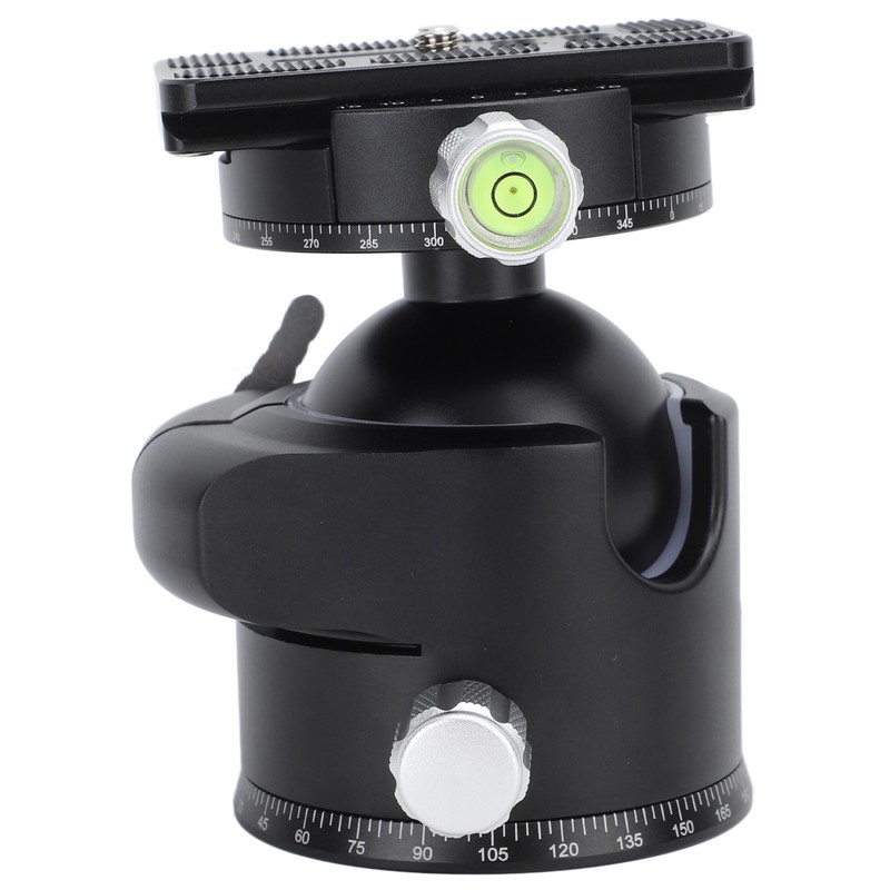 Panoramic Tripod Head Dual Panorama Low Gravity 360 Degree Rotating